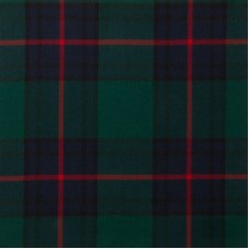 Shaw Green Modern 10oz Tartan Fabric By The Metre